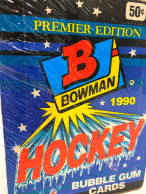 1990 Bowman – Premier Edition Hockey Bubble Gum Cards