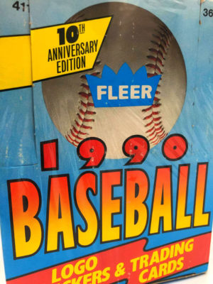 1990 Fleer – MLB Logo Stickers and Trading Cards