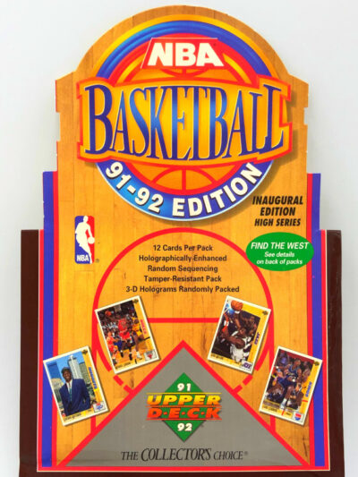 1991 Upper Deck NBA Basketball Cards</br>Single Pack – Bild 2