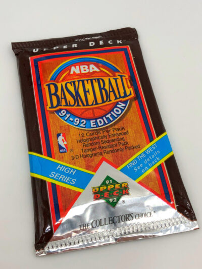 1991 Upper Deck NBA Basketball Cards</br>Single Pack – Bild 3