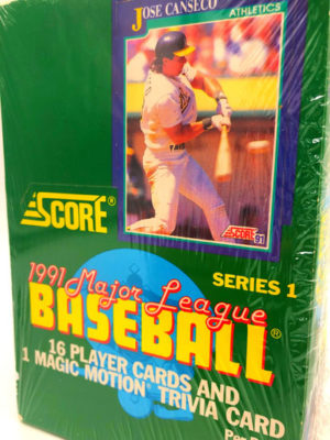 1991 Score – MLB Player and Magic Motion Cards