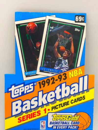 1992 topps NBA Basketball Picture Cards</br>Wax Pack - immagine 2