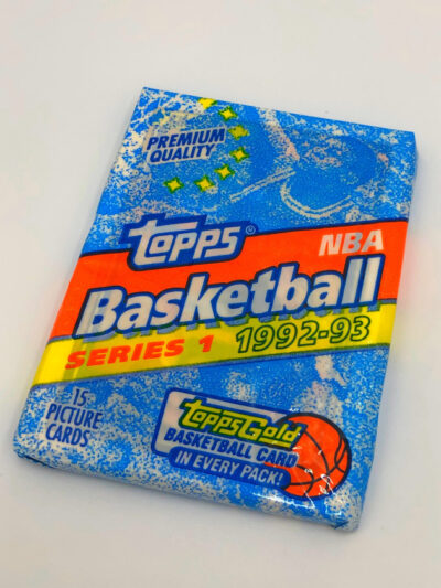 1992 topps NBA Basketball Picture Cards</br>Wax Pack - immagine 3