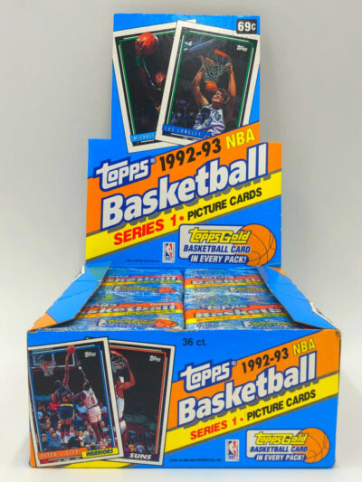 1992 topps NBA Basketball Picture Cards</br>Wax Pack - immagine 5