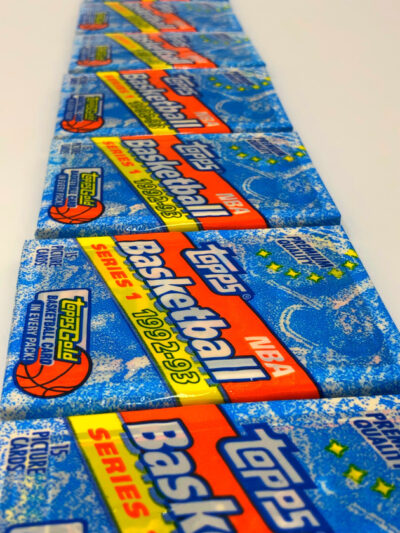 1992 topps NBA Basketball Picture Cards</br>Wax Pack - immagine 7