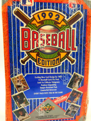 1992 Upper Deck – Baseball Edition MLB Cards