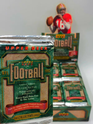 1992 Upper Deck NFL Football – The Official NFL Card, Single Pack