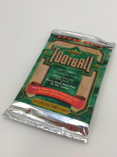 1992 Upper Deck NFL Football - The Official NFL Card, Single Pack – Bild 3