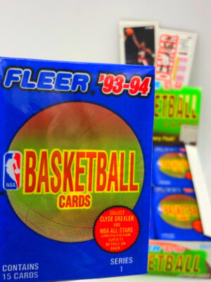 1993 Fleer Basketball Cards</br>Wax Pack