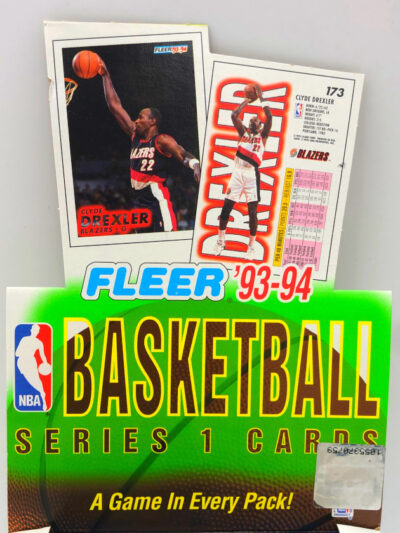 1993 Fleer Basketball Cards</br>Wax Pack – Bild 2