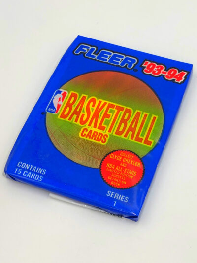 1993 Fleer Basketball Cards</br>Wax Pack – Bild 3