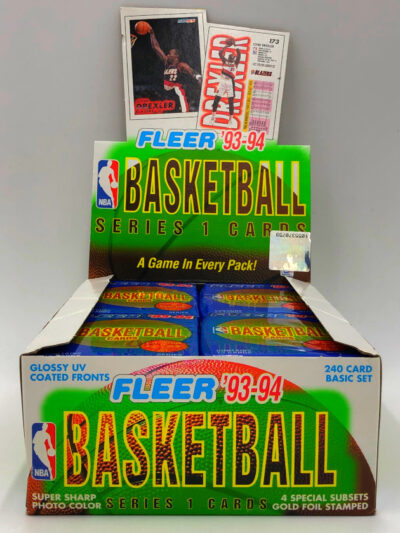 1993 Fleer Basketball Cards</br>Wax Pack – Bild 5