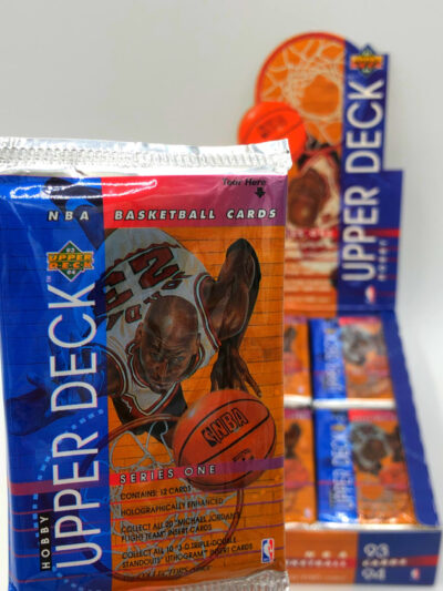 1993 Upper Deck NBA Basketball Cards, Single Pack