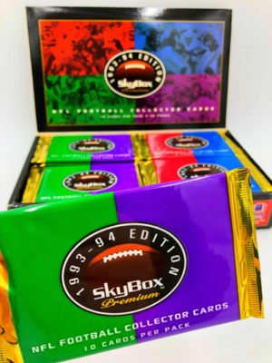 1993/94 Skybox Premium NFL Football Cards, Wax Pack