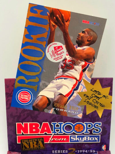 1994 NBA HOOPS Basketball Cards</br>Single Pack – Bild 2
