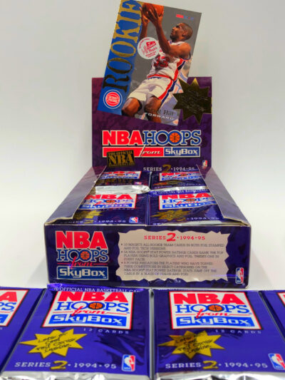 1994 NBA HOOPS Basketball Cards</br>Single Pack – Bild 4