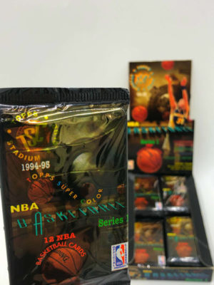 1994 topps Stadium Club NBA Basketball Cards,</br>Wax Pack
