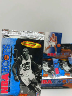 1996 NBA HOOPS Basketball Cards,</br>Wax Pack