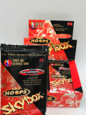 1997 NBA HOOPS Basketball Cards,<br/>Wax Pack