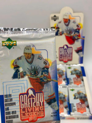 1999 Upper Deck Wayne Gretzky Living Legend Hockey, Single Pack