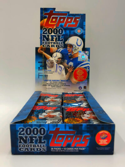 2000 topps NFL Football Cards, Single Pack (Hobby Box) – Bild 5