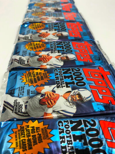 2000 topps NFL Football Cards, Single Pack (Hobby Box) – Bild 7