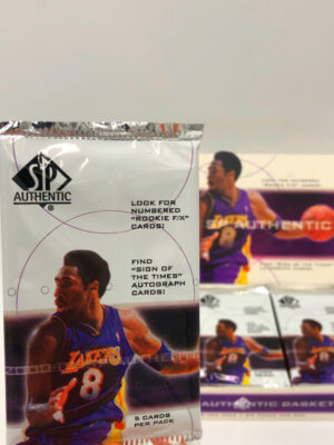2000 Upper Deck SP Authentic Basketball Cards</br>Single Pack (Hobby Box)