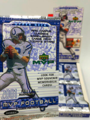 2001 Upper Deck MVP Football, Single Pack (Hobby Box)
