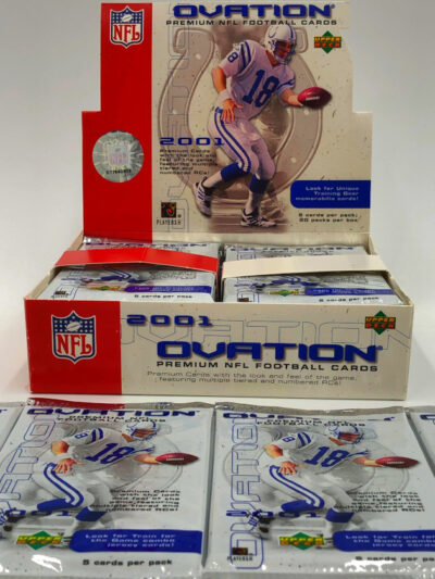 2001 Upper Deck Ovation Premium NFL Cards, Single Pack (Hobby Box) – Bild 4