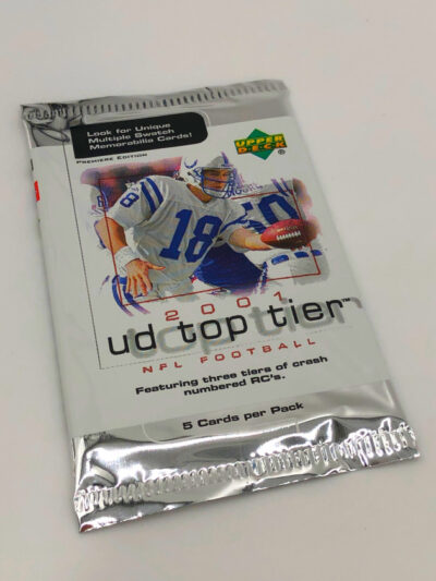 2001 Upper Deck Top Tier NFL Football, Single Pack (Hobby Box) – Bild 3