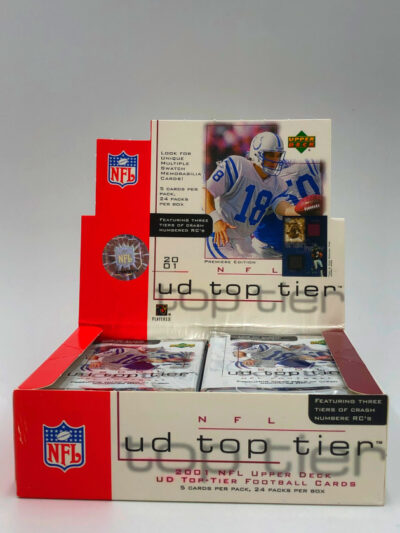 2001 Upper Deck Top Tier NFL Football, Single Pack (Hobby Box) – Bild 5