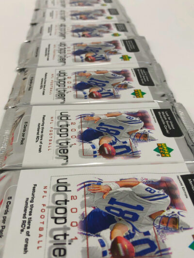 2001 Upper Deck Top Tier NFL Football, Single Pack (Hobby Box) – Bild 7