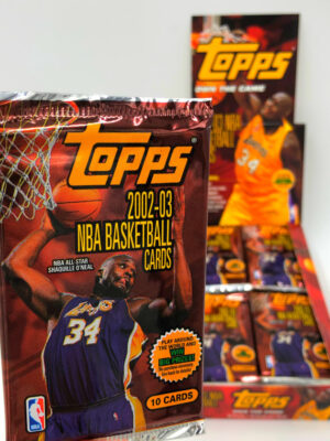 2002 topps NBA Basketball Cards</br>Retail Pack