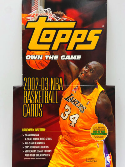 2002 topps NBA Basketball Cards</br>Retail Pack – Bild 2