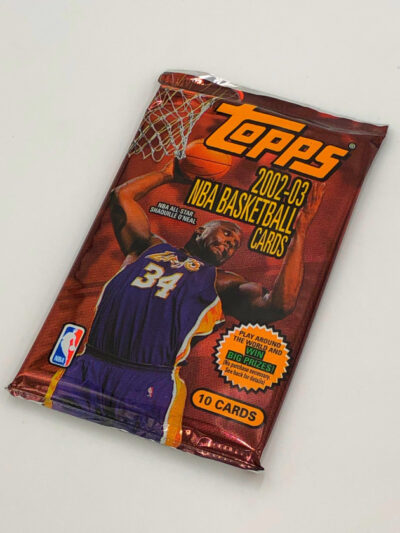2002 topps NBA Basketball Cards</br>Retail Pack – Bild 3