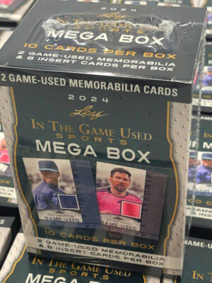 2024 Leaf – In the Game Used Sports (Mega Box – Release 2025)