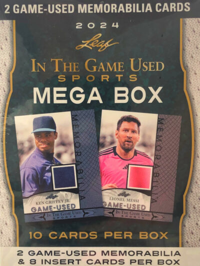 2024 Leaf - In the Game Used Sports (Mega Box - Sortie 2025) – Image 2