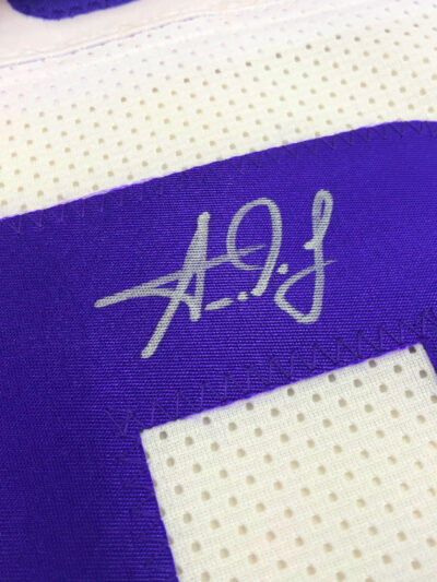 AARON JONES (Minnesota Vikings)</br>signiertes Trikot</br>Custom Pro Style Jersey Away – Bild 2