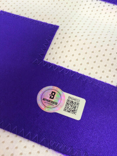 AARON JONES (Minnesota Vikings)</br>signiertes Trikot</br>Custom Pro Style Jersey Away – Bild 3