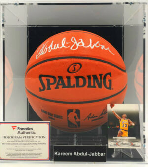 KAREEM ABDUL-JABBAR</br>Basketball Showcase (Los Angeles Lakers)</br>Game Ball Series