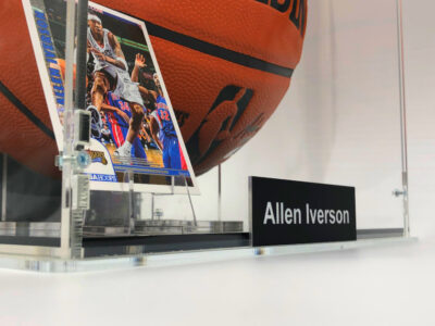 ALLEN IVERSON</br>Basketball Showcase (Philadelphia 76ers)</br>signierter Basketball, Game Ball Series – Bild 8