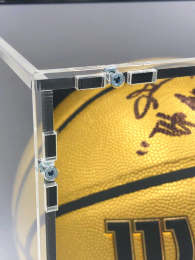 ALLEN IVERSON</br>Basketball Showcase (Philadelphia 76ers)</br>signierter Basketball, Gold Edition – Bild 4