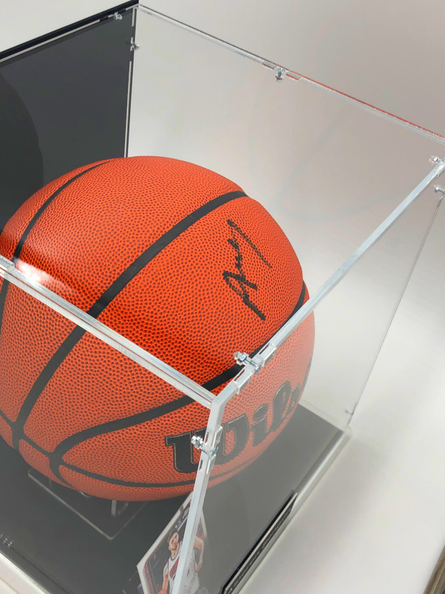 ALPEREN SENGÜN</br>Basketball Showcase (Houston Rockets)</br>pallone da basket autografato, Wilson Authentic Edition - immagine 6