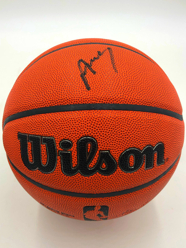 ALPEREN SENGÜN</br>Basketball Showcase (Houston Rockets)</br>pallone da basket autografato, Wilson Authentic Edition - immagine 9