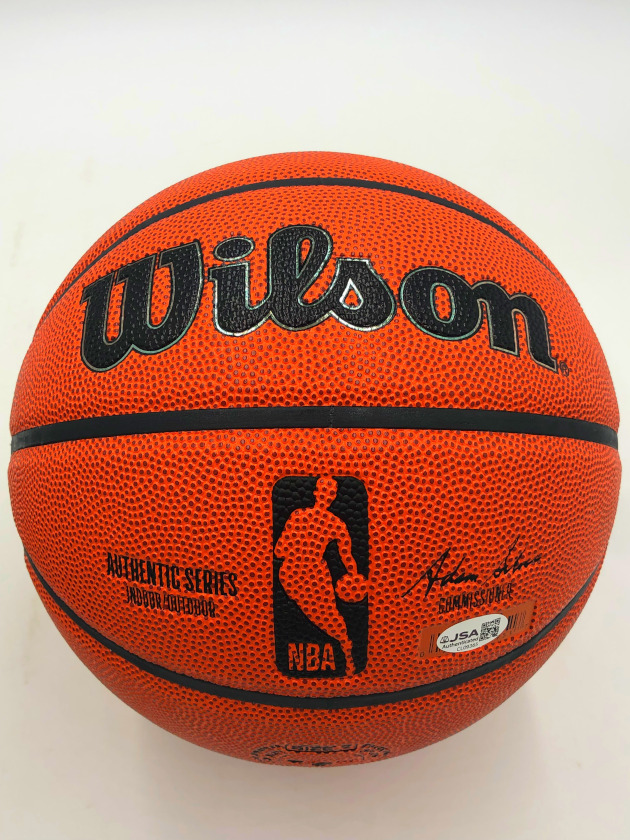 ALPEREN SENGÜN</br>Basketball Showcase (Houston Rockets)</br>pallone da basket autografato, Wilson Authentic Edition - immagine 12