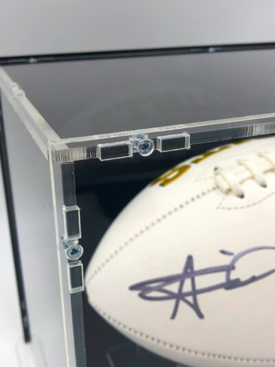 ALVIN KAMARA</br>Football Showcase (New Orleans Saints)</br>signed Football, Saints Logo Edition - Image 4
