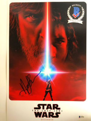 ANDY SERKIS (Star Wars: The Last Jedi) signed movie poster
