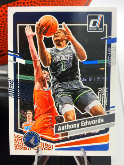 ANTHONY EDWARDS</br>Basketball Showcase (Minnesota Timberwolves)</br>signierter Basketball, Wilson Authentic ANTMAN – Bild 6