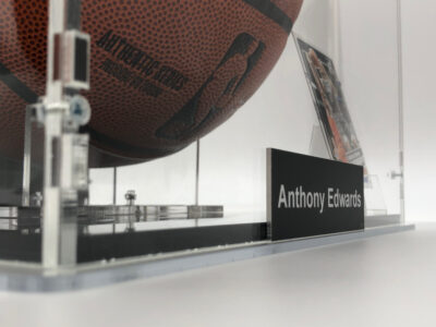 ANTHONY EDWARDS</br>Basketball Showcase (Minnesota Timberwolves)</br>signierter Basketball, Wilson Authentic ANTMAN – Bild 7