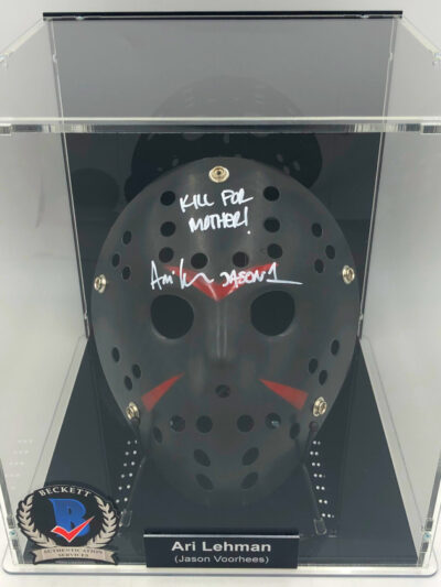 ARI LEHMAN Movie Showcase (“Jason Voorhees”) Freitag der 13., Kill for Mother! Inscription